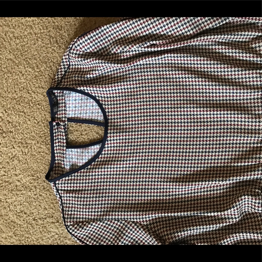 Nwot Zara Basic Blouse